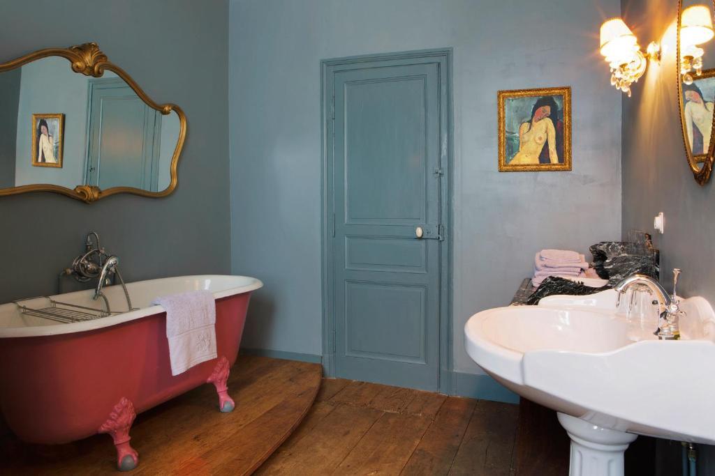 Abbaye Du Palais Bed & Breakfast Thauron Cameră foto